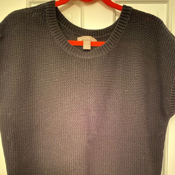 Banana Republic  Short Sleeve Cotton Sweater - Picture 2 of 6